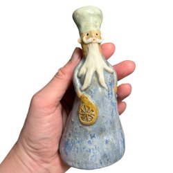 Tre vise mnd - keramikfigur st