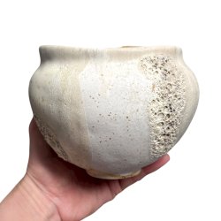 Organisk keramik krukke 14