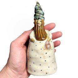 Tre vise mnd - keramikfigur st