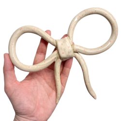 Sljfe - keramik vgophng - Rosa prik