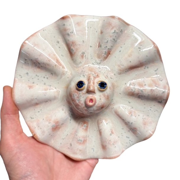 Lyserd sol - keramik vgophng