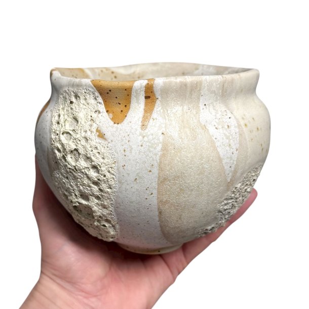 Organisk keramik krukke 14