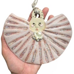 Engel - keramik hnge engel - Lyserd