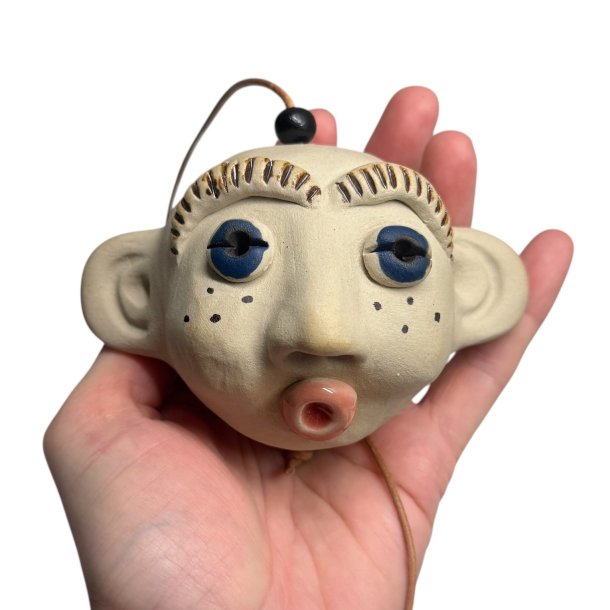 H�ngehoved - keramik oph�ng