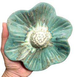 Blomst - Keramik vgophng - Grn 17