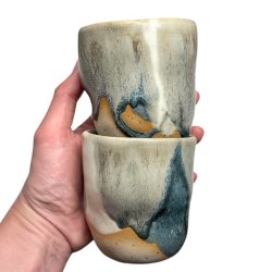 Sansekop - keramik kop - creme - bl