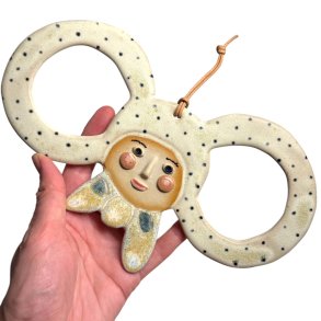 Mne barn - keramik vgophng - prik