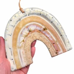 Regnbue - keramik vgophng -  mellem 29