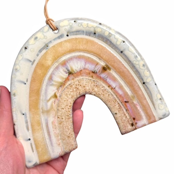 Regnbue - keramik vgophng -  mellem 29