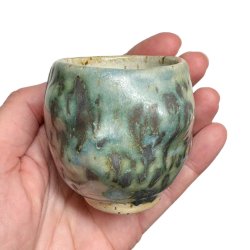 Cortado/ espresso sanse keramik kop - Grn plet