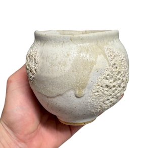 Keramik krukke p fod - 11