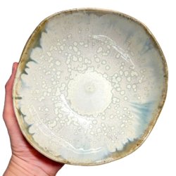 Svungen Keramik skl - 19cm