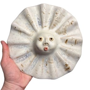 Sol -keramikfigur til vggen - 22