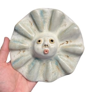 Sol -keramikfigur til vggen - 16