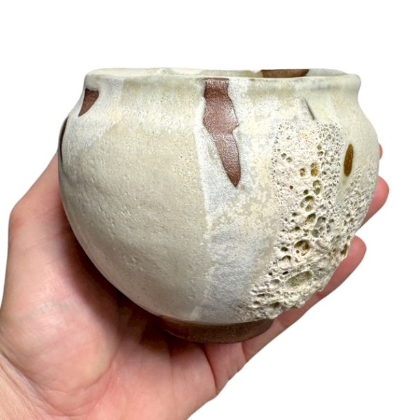 Keramik krukke p fod - 11