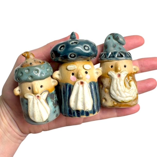 De tre vise mnd - keramik st