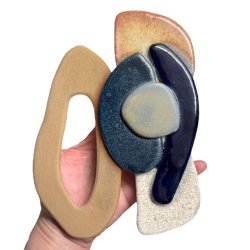 Fragmenter af en varde - Keramik relief - lille