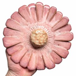 Blomst - Keramik vgophng - Rosa 18