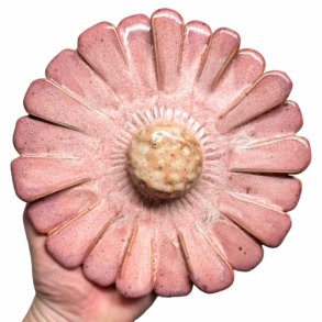 Blomst - Keramik vgophng - Rosa 18