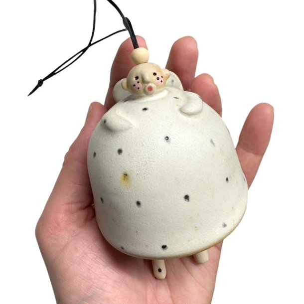 Engel - keramik klokke - Prik