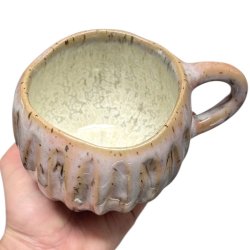 Stor hygge keramik kop - 10 - Pink