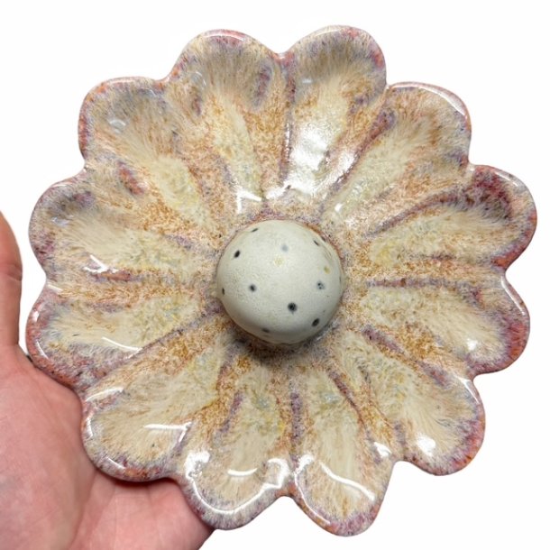 Blomst- Keramik vgophng - Rosa 18