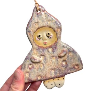 Lillemus - Keramik ophng - Rosa