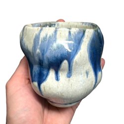 Sansekop - keramik kop - Krystalbl