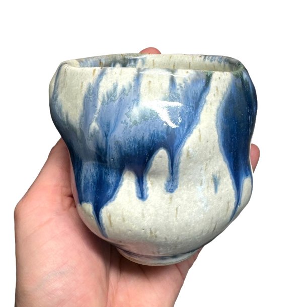 Sansekop - keramik kop - Krystalbl