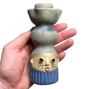 Lysestage - REKRUT No. 109 - keramik figur