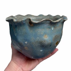 Klovne keramik krukke med lg