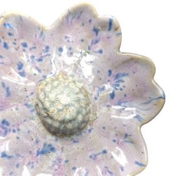 Blomst- Keramik vgophng - Lilla 18