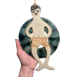 Strandlve i badering - Mikkel