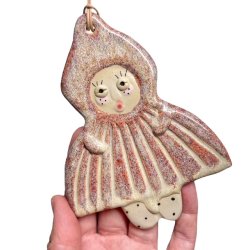 Lillemus - Keramik ophng - Rosa