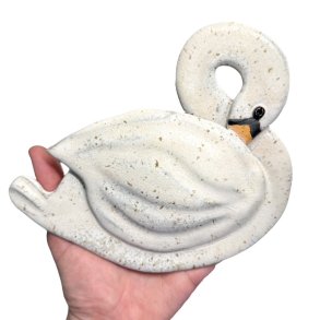 Svane - keramik vgophng - mellem