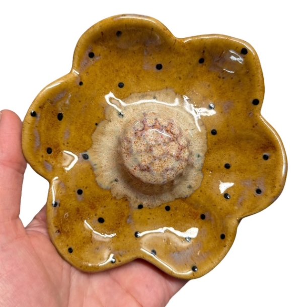 Blomst- Keramik vgophng - Amber 15