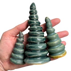 Keramik juletr - 3 stk. st (4)