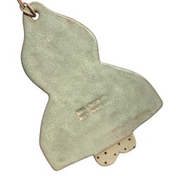 Lillemus - Keramik ophng - Grn