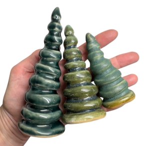 Keramik juletr - 3 stk. st (2)