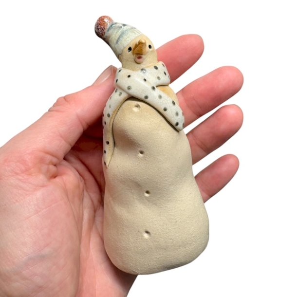 Snemand - keramik figur - Prik