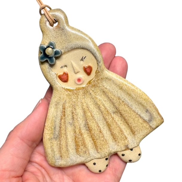 Lillemus - Keramik ophng - sand