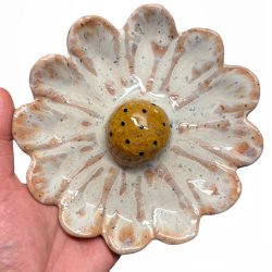 Blomst- Keramik vgophng - Rosa 18