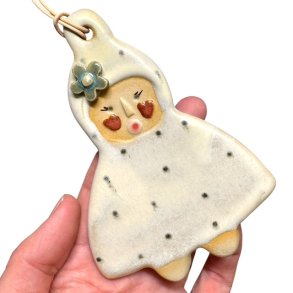 Lillemus - Keramik ophng - Prik