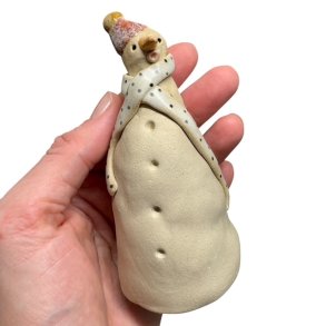 Snemand - keramik figur - Prik