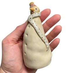 Snemand - keramik figur - Prik