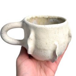 Ballerina - keramik kop - hvid