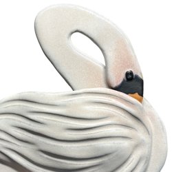 Stor svane - keramik vgophng - hjre