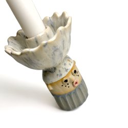 Lysestage - REKRUT No. 102 - keramik figur