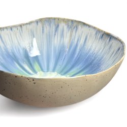 Stor pfugl keramik skl - bl