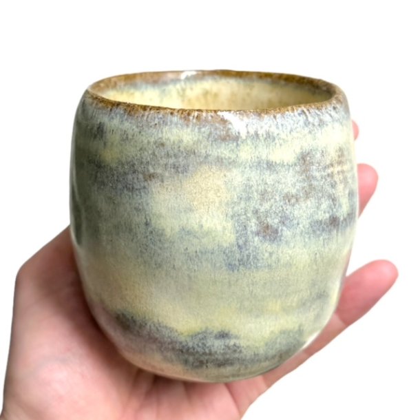 Sansekop - keramik kop - gul